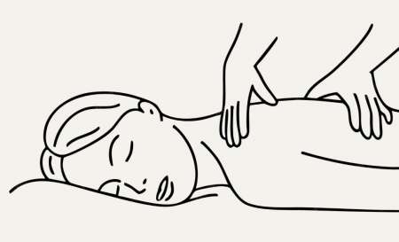 Massage naturiste pour femme